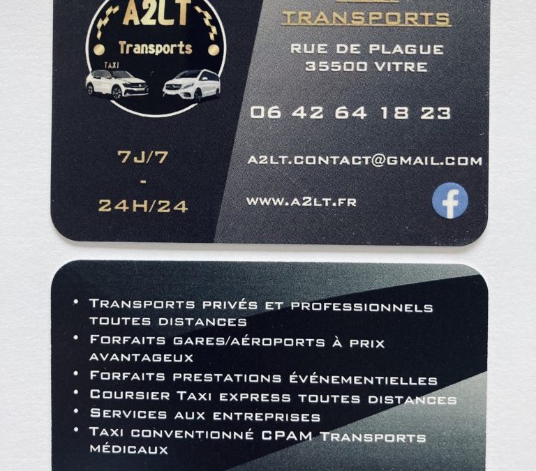 A2LT : Vos solutions de transports à Vitré