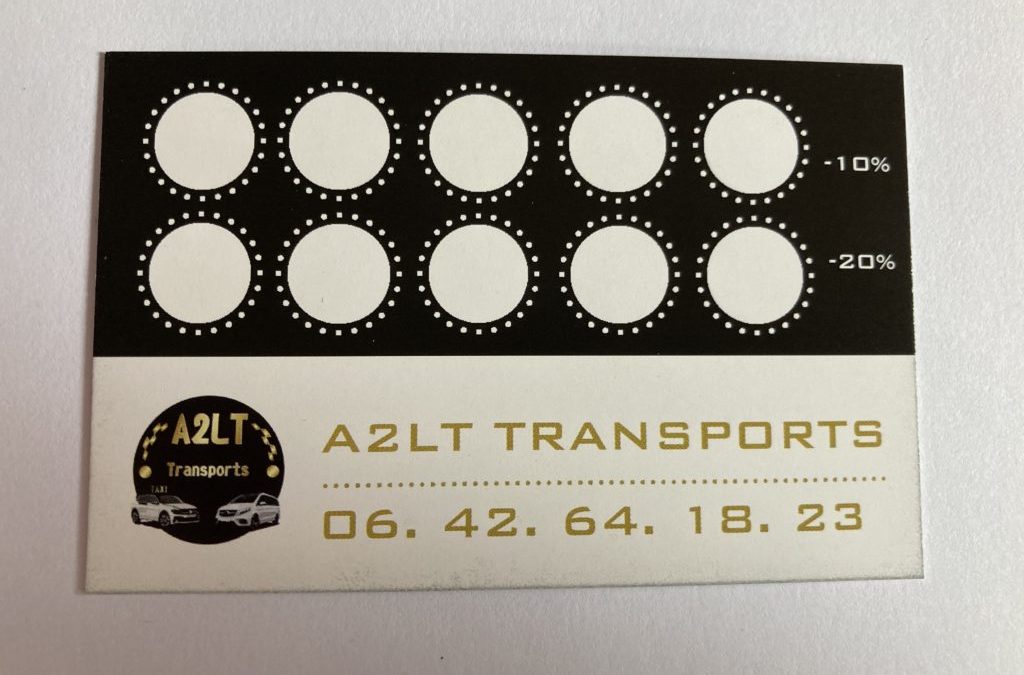 Carte de fidélité A2LT